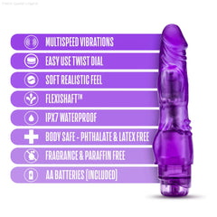 B Yours Vibe #4 Realistic 8-Inch Long Vibrating Dildo-French Quarter Lingerie B Yours Vibe #4 Realistic 8-Inch Long Vibrating Dildo-French Quarter Lingerie
