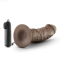 Dr. Skin Dr. Joe Realistic 8.0-Inch Long Remote Control Vibrating Dildo With Suction Cup Base-French Quarter Lingerie Dr. Skin Dr. Joe Realistic 8.0-Inch Long Remote Control Vibrating Dildo With Suction Cup Base-French Quarter Lingerie