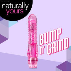 Naturally Yours Bump n Grind Realistic 6.25-Inch Vibrator Naturally Yours Bump n Grind Realistic 6.25-Inch Vibrator