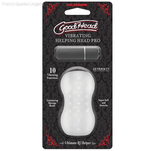 Oral Sex Essentials - GoodHead™ Vibrating Helping Head Pro