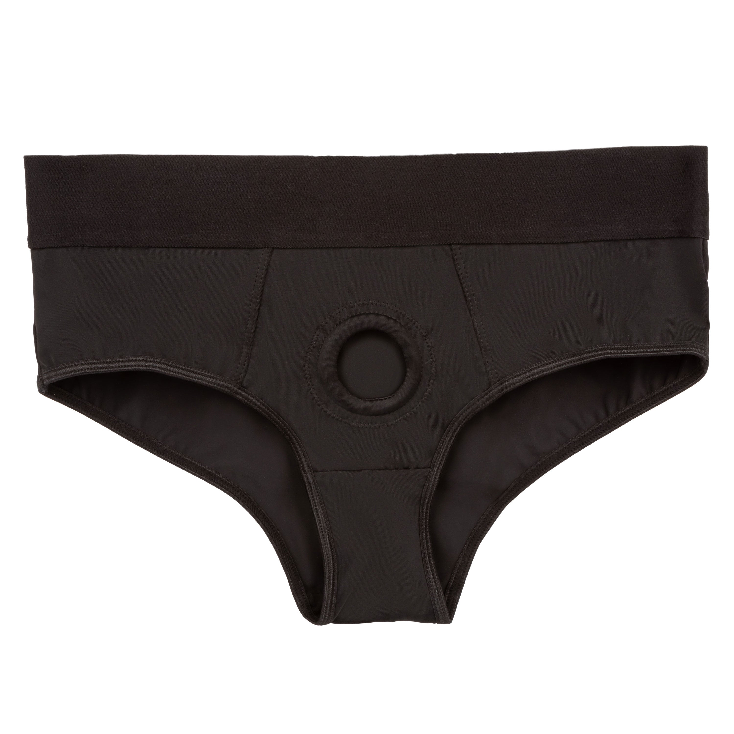 Boundless Backless Brief - Black-French Quarter Lingerie