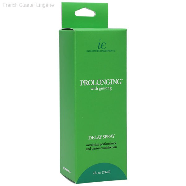 Men's Simulants / Desensitizers - Intimate Enhancements Prolonging With Ginseng Delay Spray