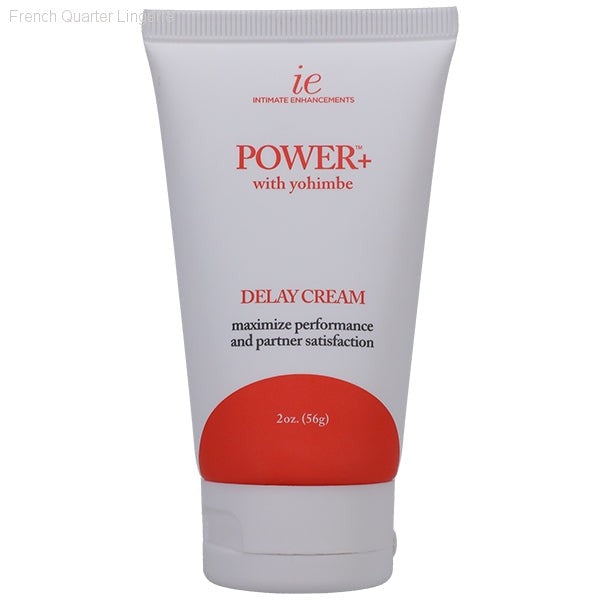 Men's Simulants / Desensitizers - Intimate Enhancements Power+ With Yohimbe Delay Cream