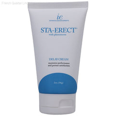 Men's Simulants / Desensitizers - Intimate Enhancements Sta-Erect With Pheromone Delay Cream