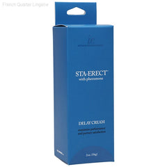 Men's Simulants / Desensitizers - Intimate Enhancements Sta-Erect With Pheromone Delay Cream