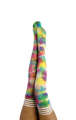 Tie Dye Thigh Highs