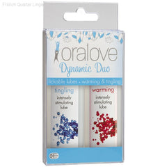 Oral Sex Essentials - Oralove Dynamic Duo - Warming & Tingling