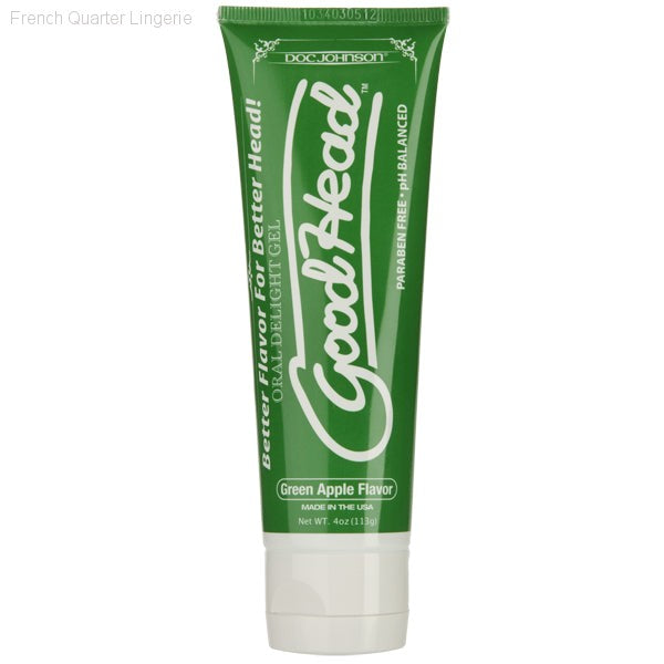 Oral Sex Essentials - GoodHead™ Oral Delight Gel - Green Apple