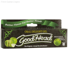 Oral Sex Essentials - GoodHead™ Oral Delight Gel - Green Apple