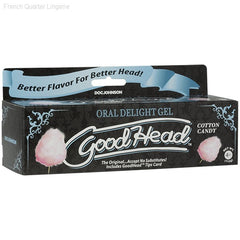 Oral Sex Essentials - GoodHead™ Oral Delight Gel - Cotton Candy