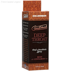 Oral Sex Essentials - GoodHead™ Deep Throat Spray - Cinnamon
