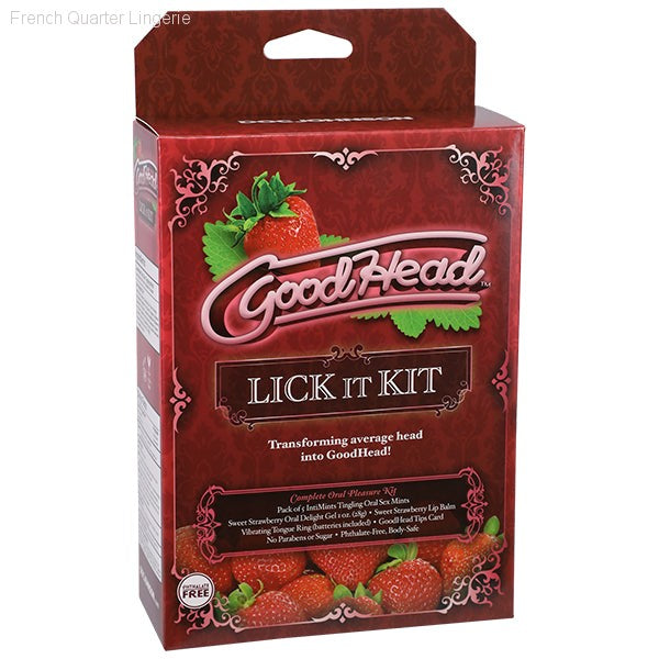 Oral Sex Essentials - GoodHead™ Lick It Kit