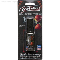 Oral Sex Essentials - GoodHead™ Oral Delight Spray - Liquid Strawberry