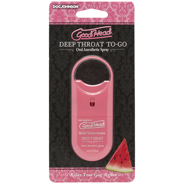 GoodHead™ Deep Throat Spray To-Go - Watermelon