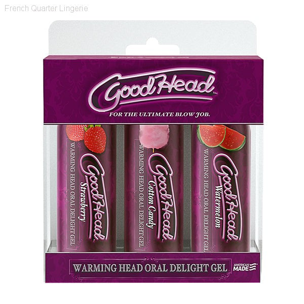 Oral Sex Essentials - GoodHead™ Warming Head Oral Delight Gels