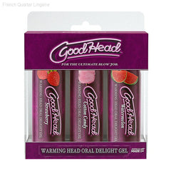 Oral Sex Essentials - GoodHead™ Warming Head Oral Delight Gels