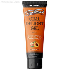 Oral Sex Essentials - GoodHead™ Oral Delight Gel - Peach