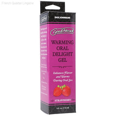 Oral Sex Essentials - GoodHead™ Warming Oral Delight Gel - Strawberry
