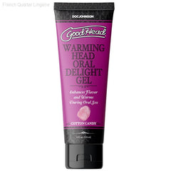 Oral Sex Essentials - GoodHead™ Warming Oral Delight Gel - Cotton Candy