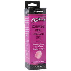 GoodHead™ Warming Oral Delight Gel - Cotton Candy