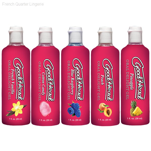 Oral Sex Essentials - GoodHead™ Oral Delight Gels - 5 Pack