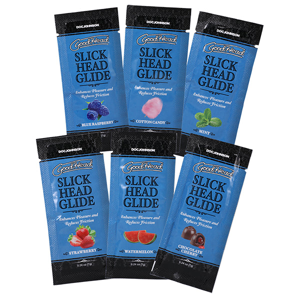 Oral Sex Essentials - GoodHead™ Slick Head Glide 6-pack