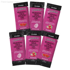 Oral Sex Essentials - GoodHead™ Warming Oral Delight Gel 6-pack