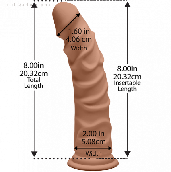 Dildos - The D ULTRASKYN Ragin' D - 8 Inch