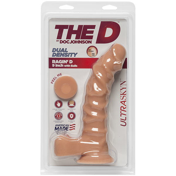 The D ULTRASKYN Ragin' D with Balls - 9 Inch