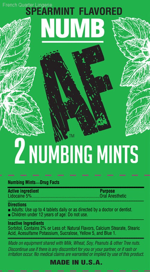 Numb AF Mints ( 1 Count )