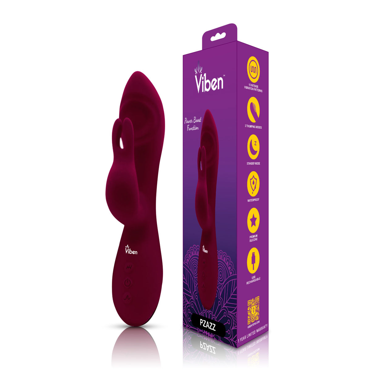 Pizazz G-Spot Thumping Rabbit