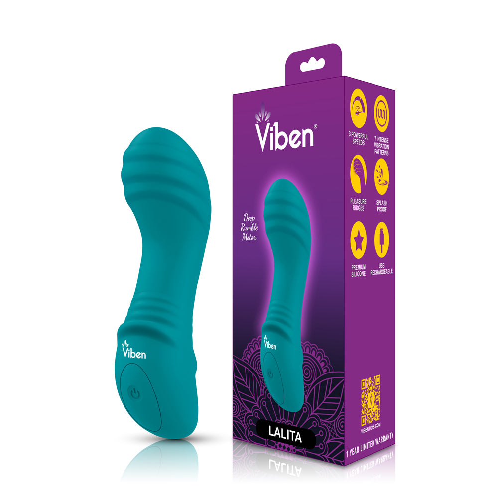 Lalita - Ocean - Intense Mini G-Spot Vibe With Pleasure Ridges