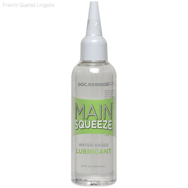 Lubricants - Main Squeeze Water Based Lubricant 3.4oz