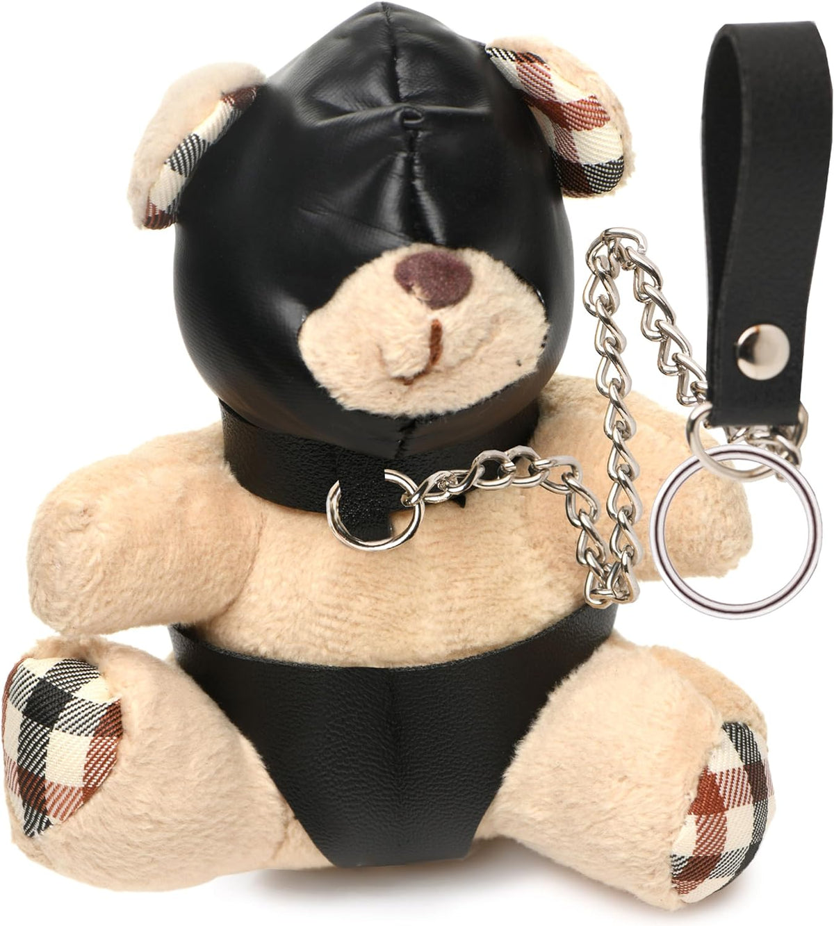 Hooded Teddy Bear Keychain