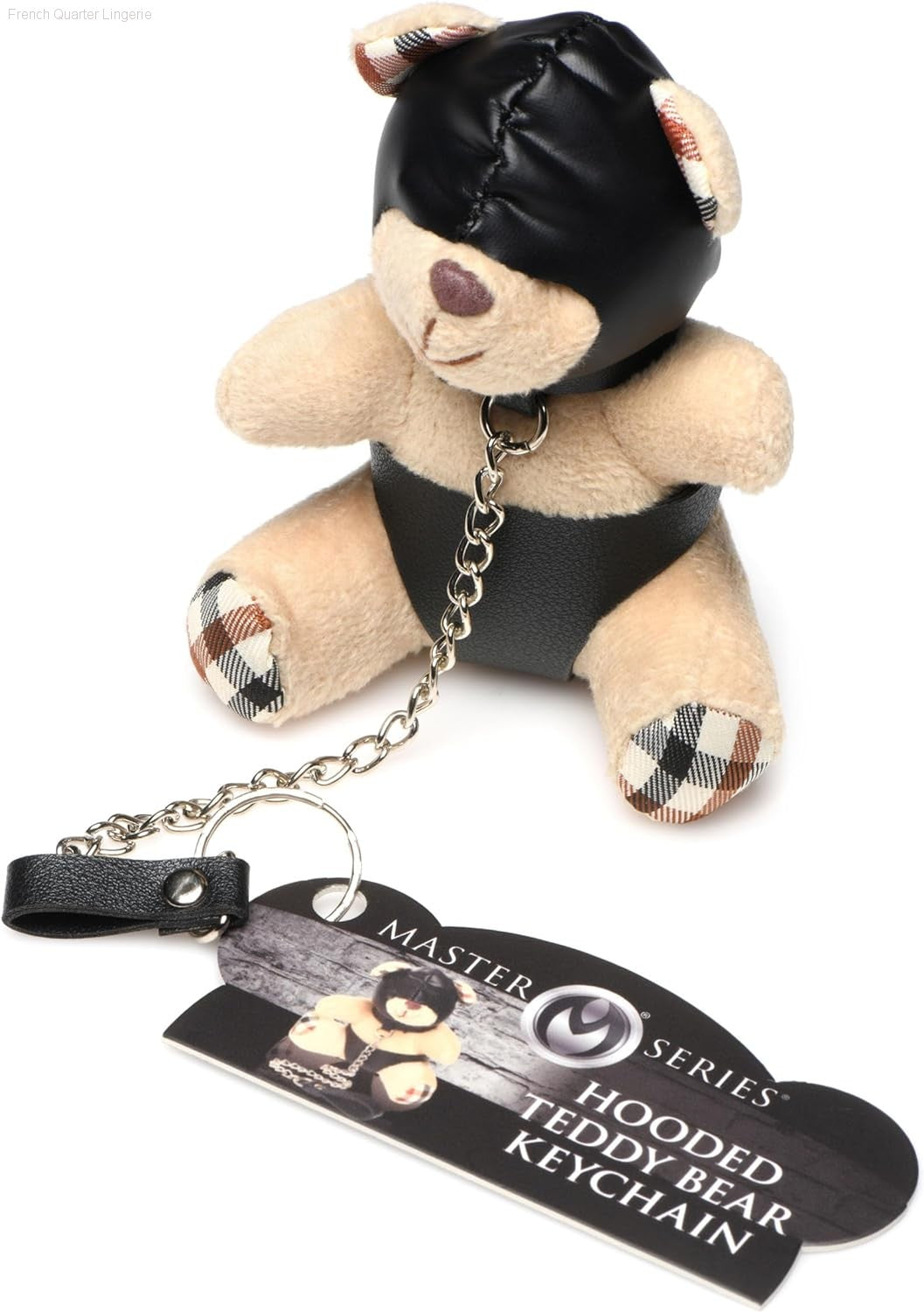 Hooded Teddy Bear Keychain