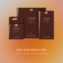 LELO HEX™ Respect XL Condoms