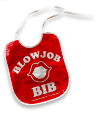 Blow Job Bib - Novelty Gag Gift