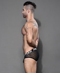 Diamond Mesh Brief w/ ALMOST NAKED®