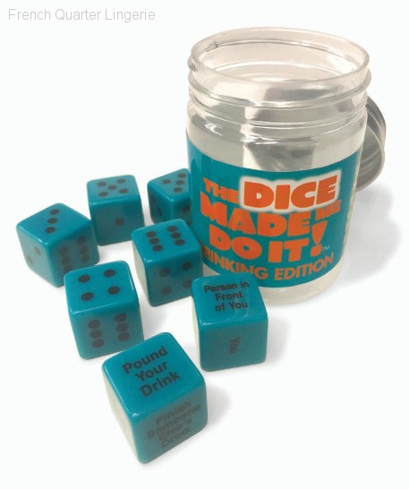 Games - The Dice Made Me Do It Drinking Edition