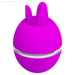 Gemini Ball - Licking & Sucking Silicone Ball Vibrator