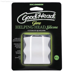 GoodHead Helping Head Silicone Glow-In-The-Dark-French Quarter Lingerie