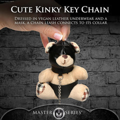 Hooded Teddy Bear Keychain