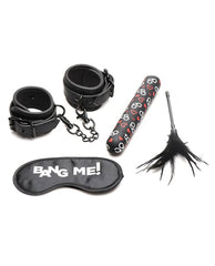 Bang Bondage Kit XL Bullet, Cuffs, Tickler and Blindfold