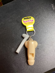 Super Fun Penis Key Chain Whistle