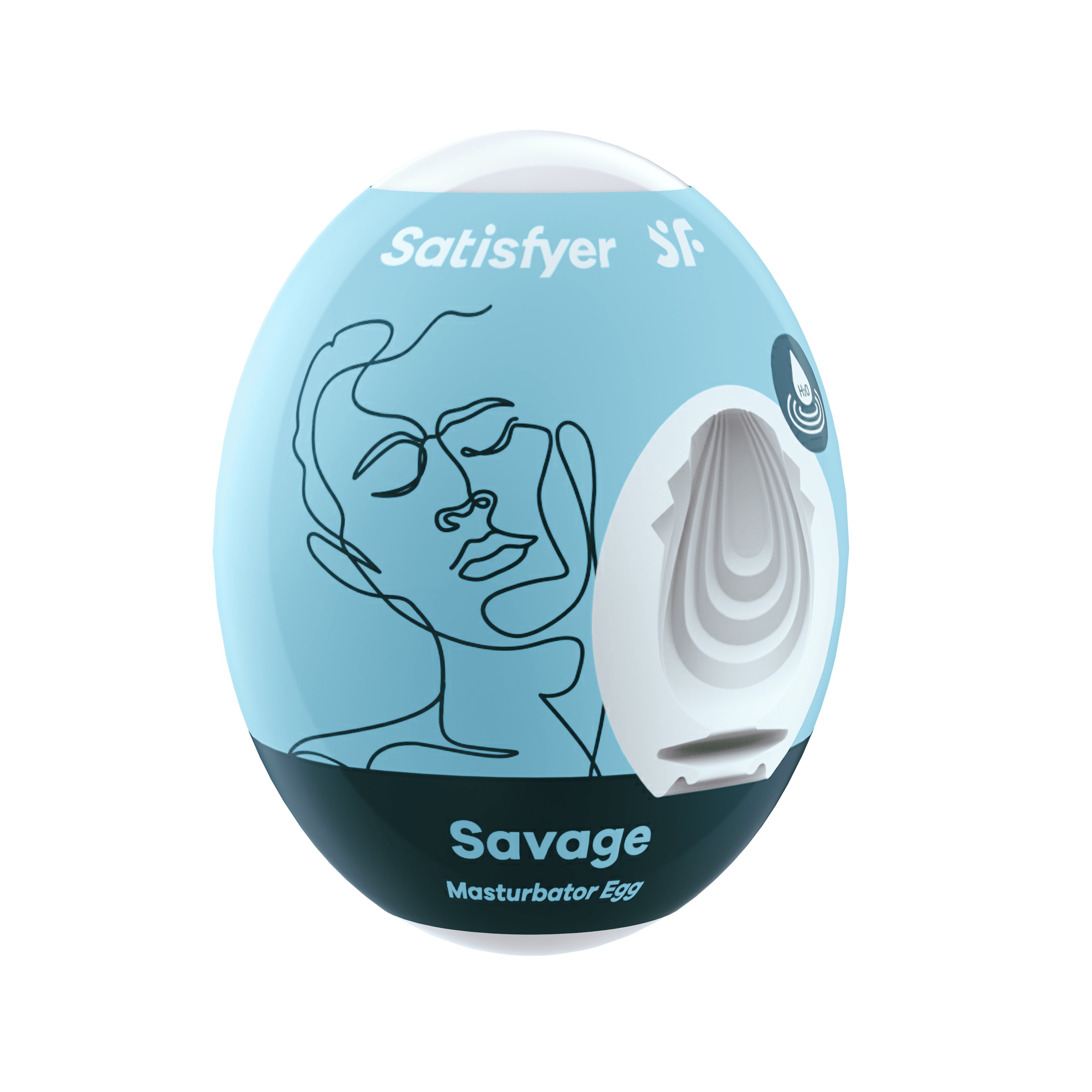 Men's Masturbators - Satisfyer Masturbator Egg (Single)