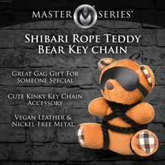 Bear - Rope Teddy Bear Keychain