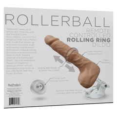 Rollerball Remote Controlled Rolling 6.5” Dildo