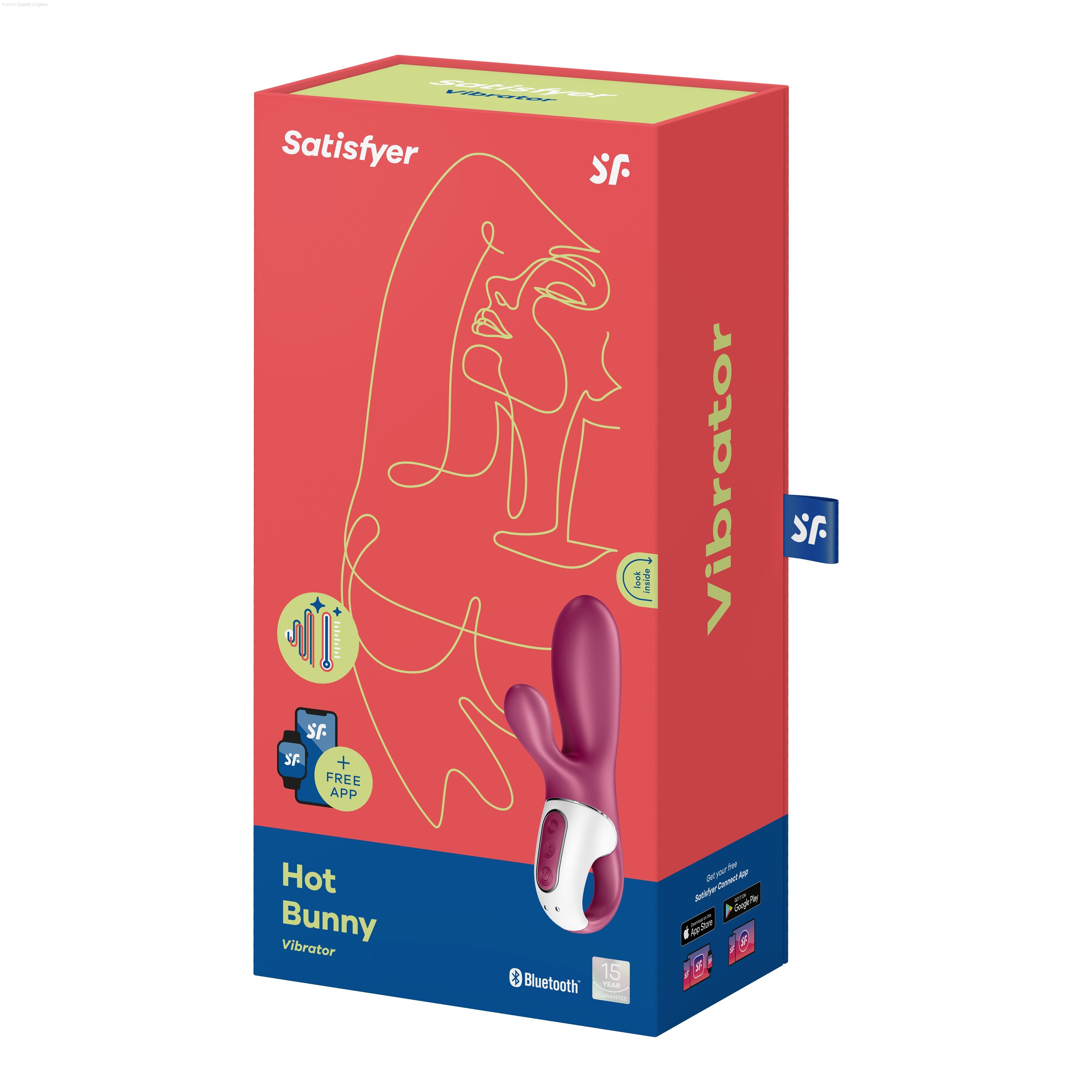 Rechargeable Vibrators - Satisfyer Hot Bunny Connect App