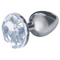 The 9'S The Silver Starter Bejeweled Round Plug - Small