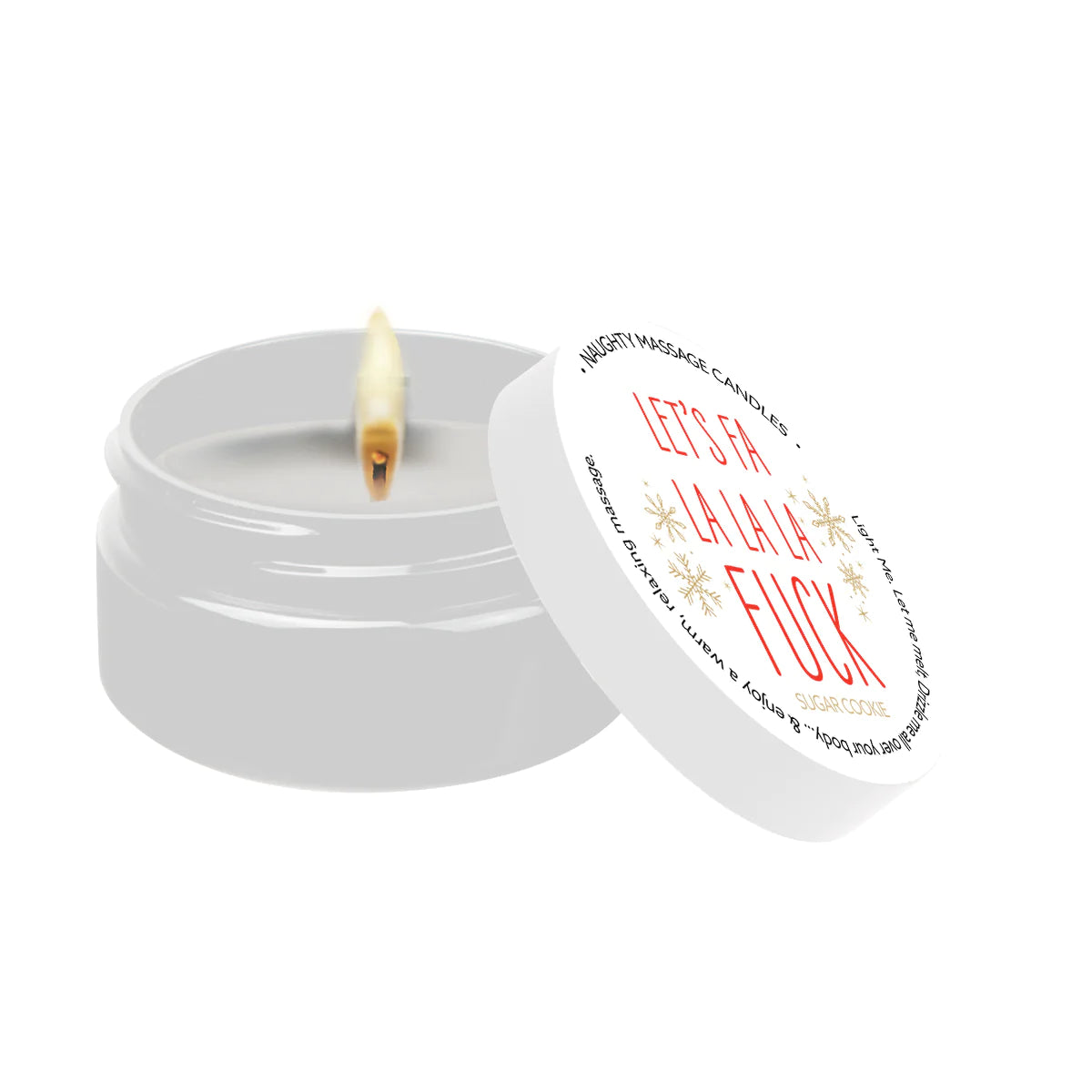 FA LA LA LA - NAUGHTY HOLIDAY MINI MASSAGE CANDLE